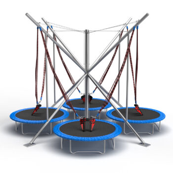 4in1 Eurojumper bungee trampoline park model