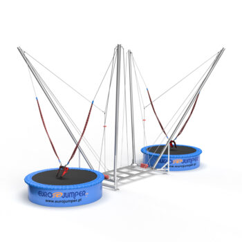 2in1 Eurojumper bungee trampoline 2 person